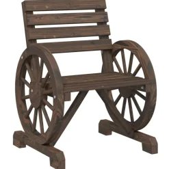 MAISON EXCLUSIVE - Salon de jardin 3 pcs bois de sapin massif