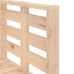 MAISON EXCLUSIVE - Salon de jardin 3 pcs bois massif de pin