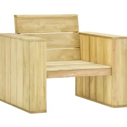 MAISON EXCLUSIVE - Salon de jardin 3 pcs bois de pin imprégné