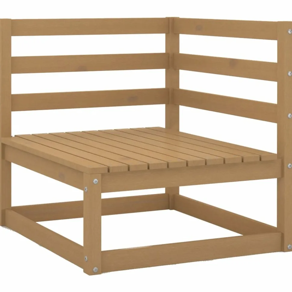 MAISON EXCLUSIVE - Salon de jardin 12 pcs bois de pin massif