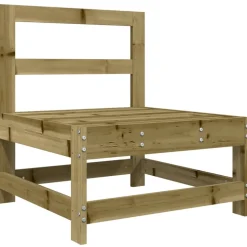 MAISON EXCLUSIVE - Salon de jardin 4 pcs bois de pin imprégné