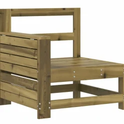 MAISON EXCLUSIVE - Salon de jardin 4 pcs bois de pin imprégné