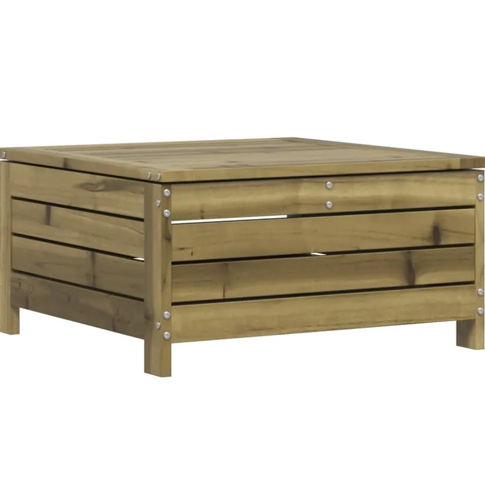 MAISON EXCLUSIVE - Salon de jardin 4 pcs bois de pin imprégné