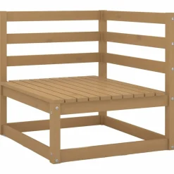 MAISON EXCLUSIVE - Salon de jardin 9 pcs bois de pin massif