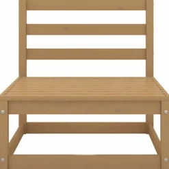 MAISON EXCLUSIVE - Salon de jardin 9 pcs bois de pin massif