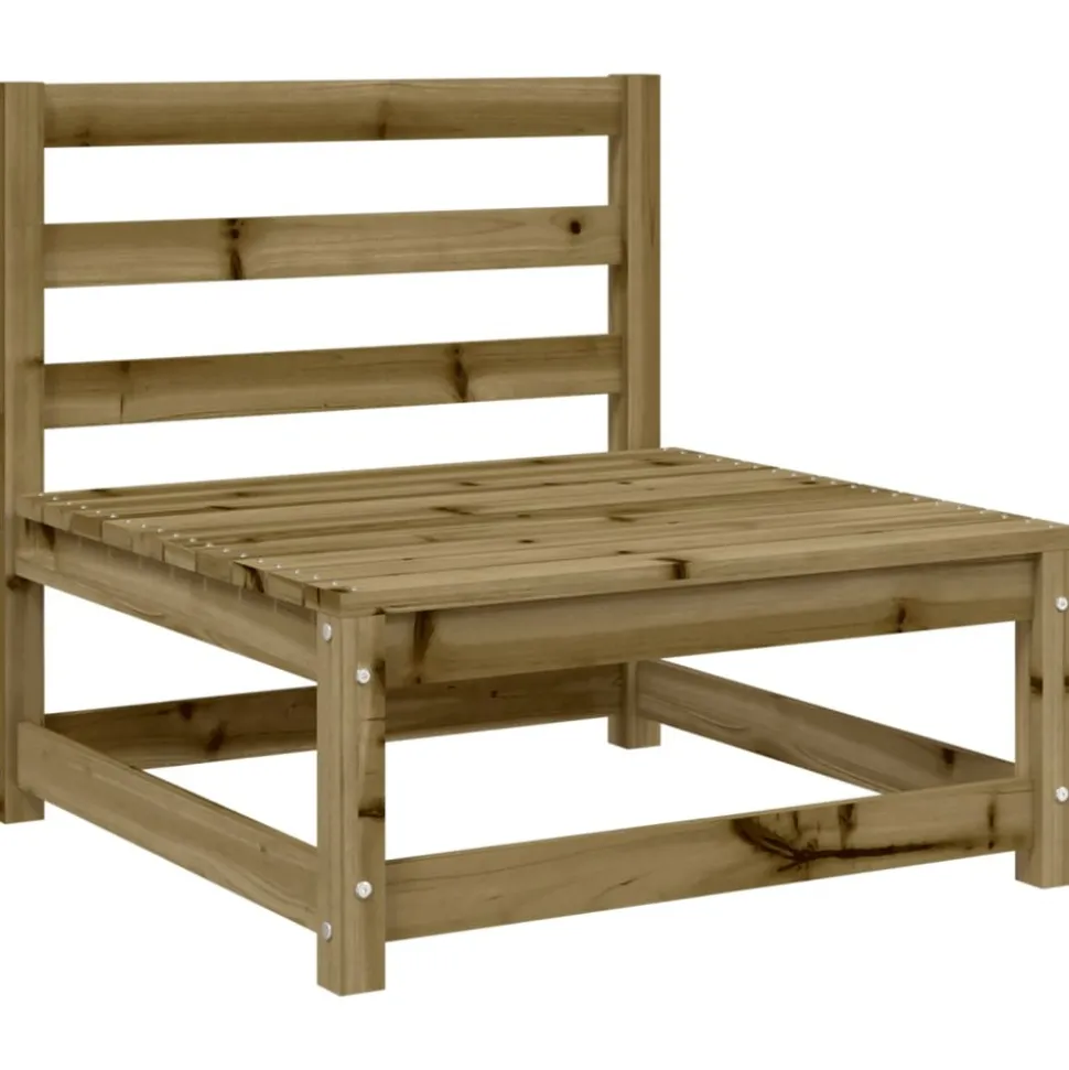 MAISON EXCLUSIVE - Salon de jardin 12 pcs bois de pin imprégné