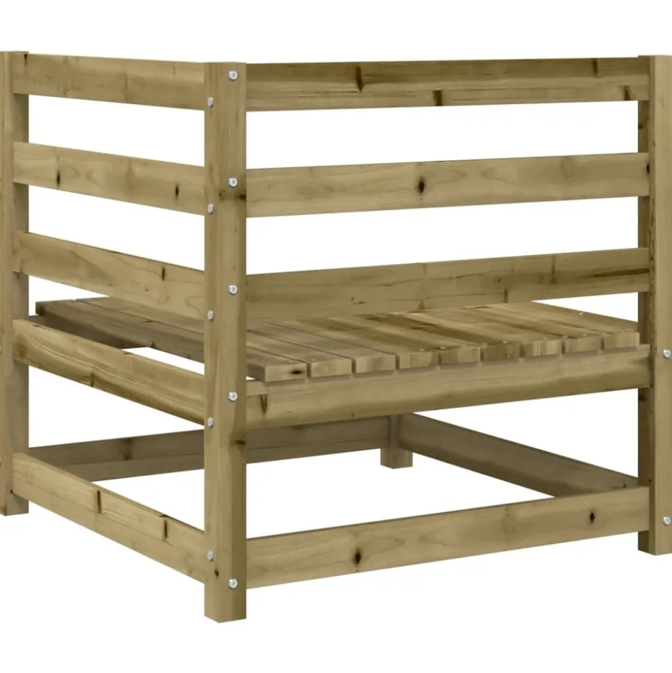 MAISON EXCLUSIVE - Salon de jardin 12 pcs bois de pin imprégné