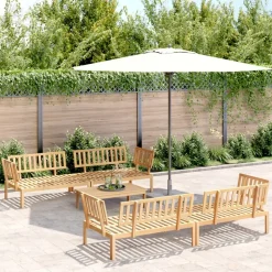 MAISON EXCLUSIVE - Salon palette de jardin 5 pcs bois d'acacia massif