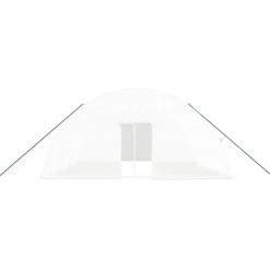 MAISON EXCLUSIVE - Serre avec cadre en acier blanc 36 m² 6x6x2,85 m