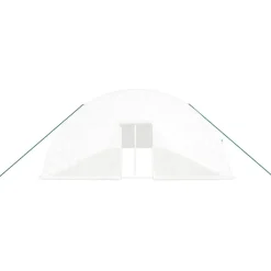 MAISON EXCLUSIVE - Serre avec cadre en acier blanc 132 m² 22x6x2,85 m