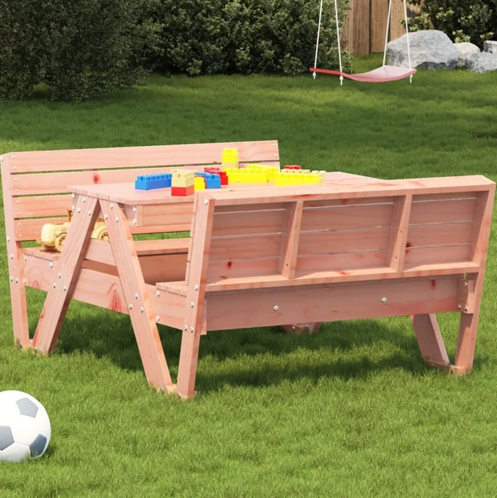 MAISON EXCLUSIVE - Table de pique-nique pour enfants bois massif de douglas