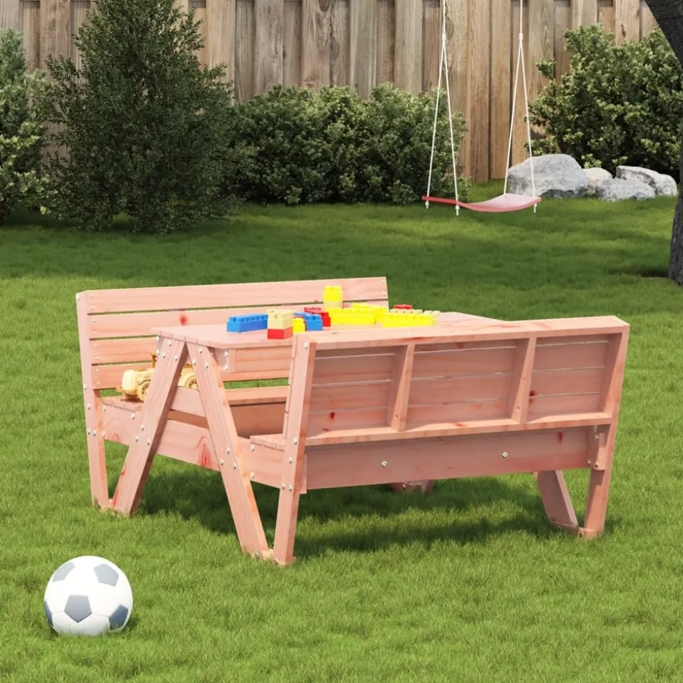 MAISON EXCLUSIVE - Table de pique-nique pour enfants bois massif de douglas