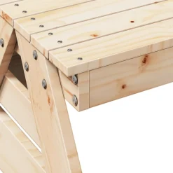 MAISON EXCLUSIVE - Table de pique-nique pour enfants 88x122x58 cm bois massif pin