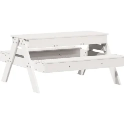 MAISON EXCLUSIVE - Table de pique-nique avec bac à sable pour enfants pin massif