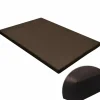 MAISON EXCLUSIVE - Tapis pour chien plat et carré marron m