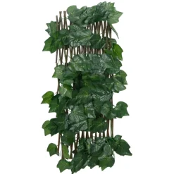 MAISON EXCLUSIVE - Treillis de feuille de vigne artificiel extensible 190x60 cm