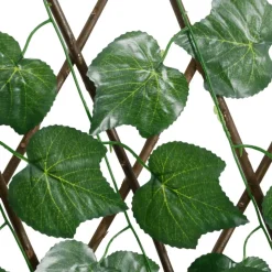 MAISON EXCLUSIVE - Treillis de feuille de vigne artificiel extensible 190x60 cm