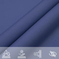 MAISON EXCLUSIVE - Voile de parasol tissu oxford carré 3x3 m bleu