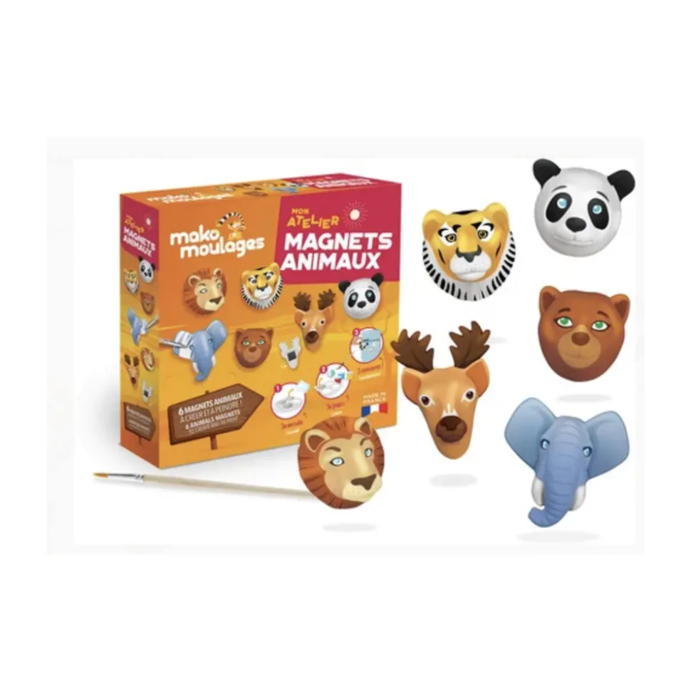 MAKO CRÉATIONS - Mon atelier magnets animaux - mako moulages