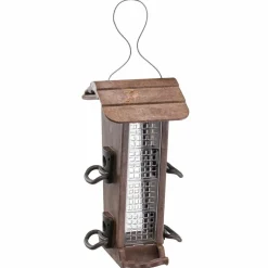 Mangeoire à silos pour oiseaux sauvages jok 21, mangeoire extérieure, adaptée à diverses graines