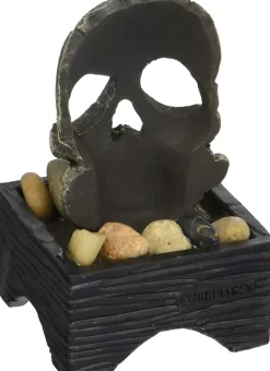 MARINA - Decor aquarium tete de mort