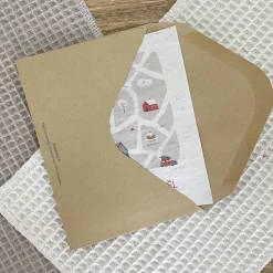 MES COURSES EN VRAC - Carte ensemencée à planter - bonne année