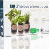MES COURSES EN VRAC - Cultivea kit prêt à pousser d’herbes aromatiques - jardin potager d’intérieur - (ciboulette, basilic persil)