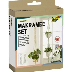 MES COURSES EN VRAC - Kit macramé pour créer 2 suspensions pour plantes