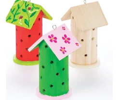 MES COURSES EN VRAC - Kit de 2 maisonnettes pour coccinelles en bois à personnaliser