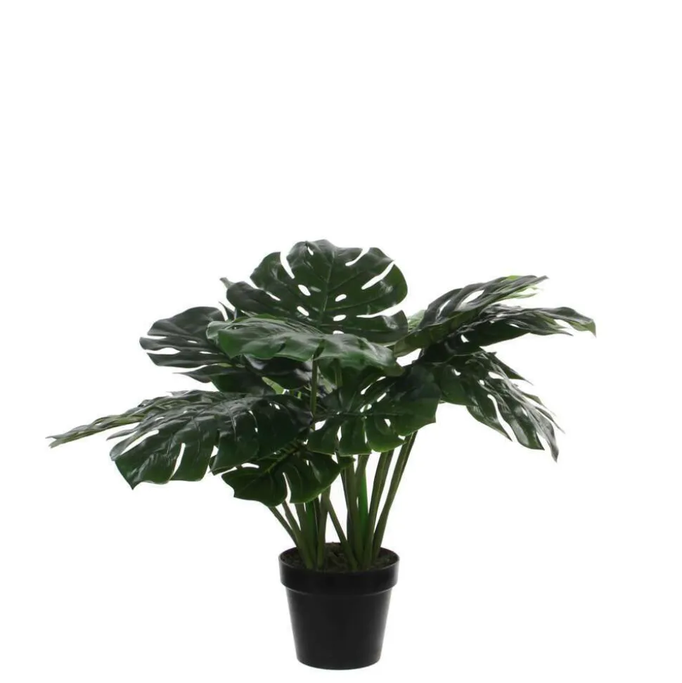 MICA - Monstera artificiel, en pot H60cm