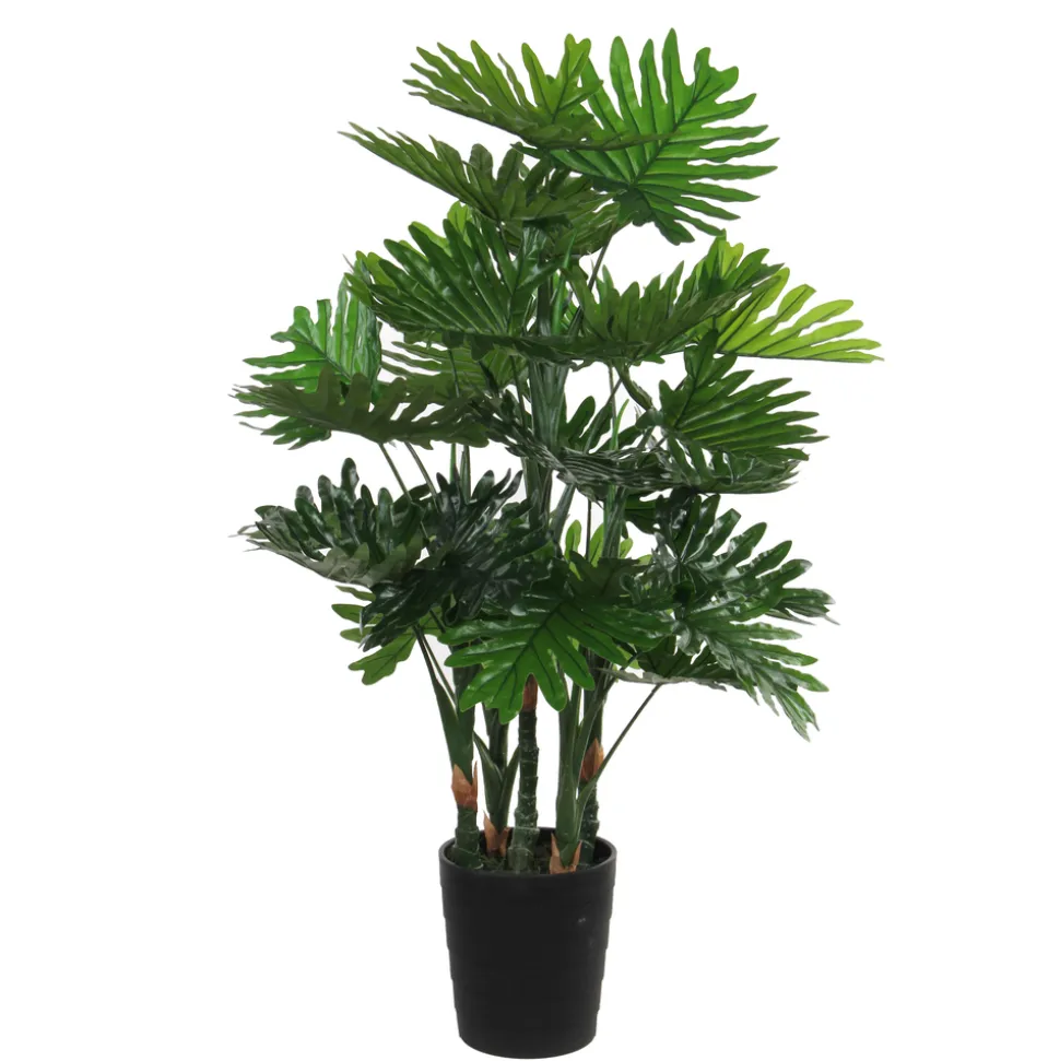 MICA - Philodendron artificiel, en pot H120cm