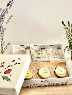 MIEL MARTINE - Coffret infusions – miels «chic martine»