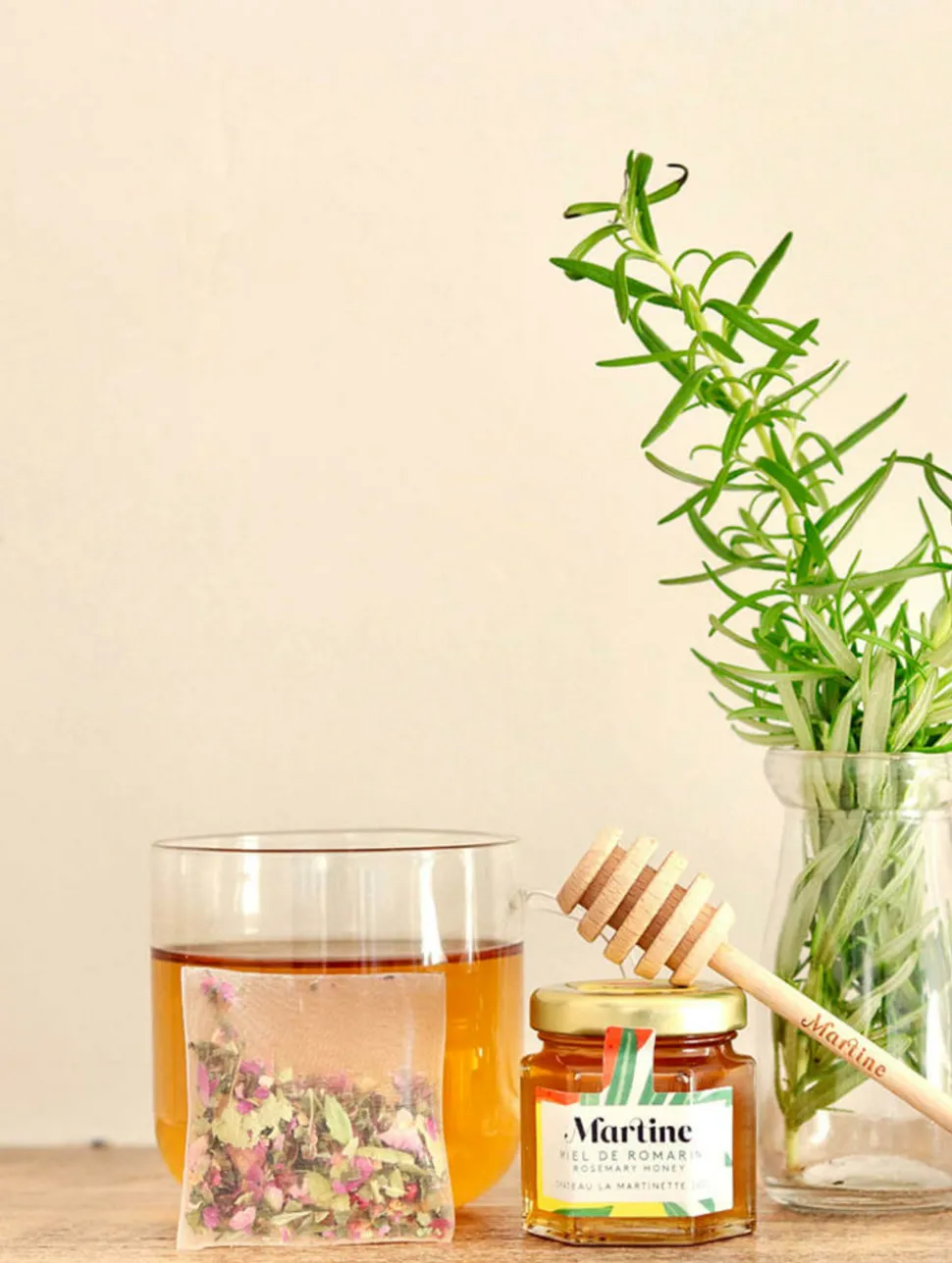 MIEL MARTINE - Coffret infusions – miels «chic martine»