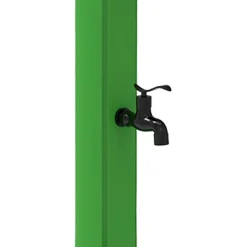 MPC - Douche solaire verte en polystyrene hd 226 cm 25l accessoires noirs