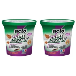 MULTITANKS - Acto sublimator : l'éliminateur de cafards et punaises de lit en lot de 2 par mu