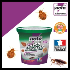 MULTITANKS - Acto sublimator : l'éliminateur de cafards et punaises de lit en lot de 2 par mu