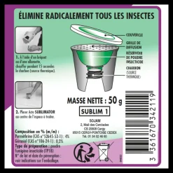 MULTITANKS - Acto sublimator : l'éliminateur de cafards et punaises de lit en lot de 2 par mu