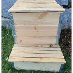 MULTITANKS - Composteur évolutif en bois naturel de 570 litres