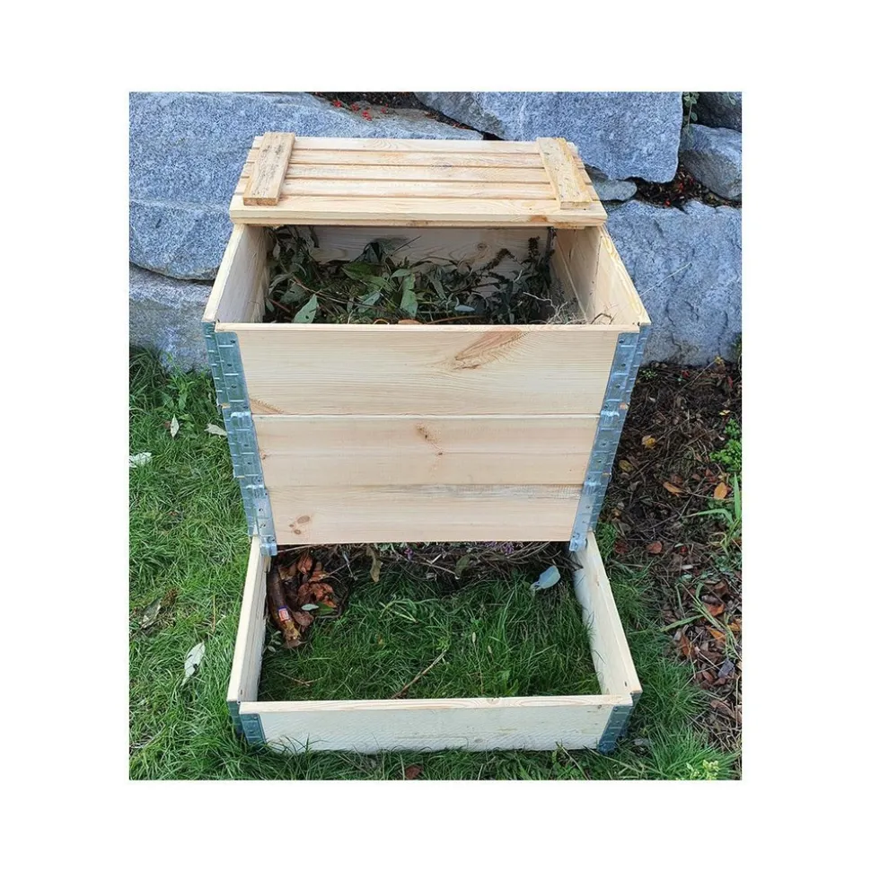 MULTITANKS - Composteur évolutif en bois naturel de 570 litres