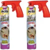 MULTITANKS - Lot de 2 aérosol acto spécial nids de guepes - efficacité professionnelle - volu