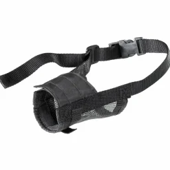 Muselière en nylon grille réglable longueur chiens chien mesure ferplast muzzle net
