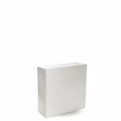 NEWGARDEN - Bac à fleurs junco 80 80x32x80cm - blanc