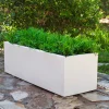 NEWGARDEN - Jardinière jara 100x35x32cm - blanc