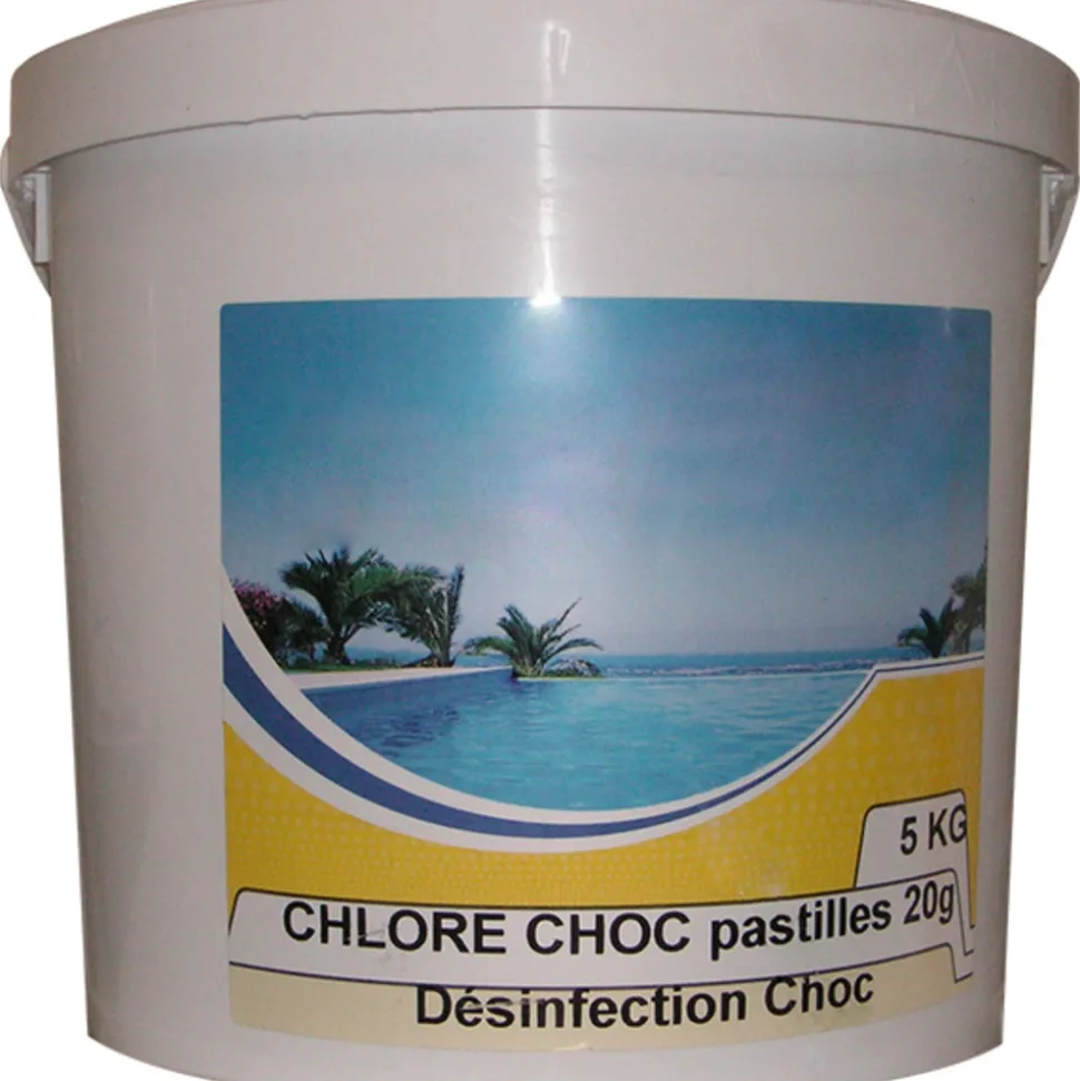 Nmp chlore choc pastille 5kg - chlore choc