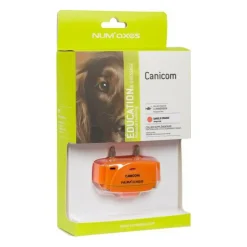 NUM'AXES - Numaxes - collier seul - canicom - avec plasturgie orange et sangle orange fluo