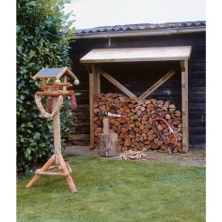 OLG - Bûcher 2 stères, en bois imprégné - L.180cm (hors-tout)