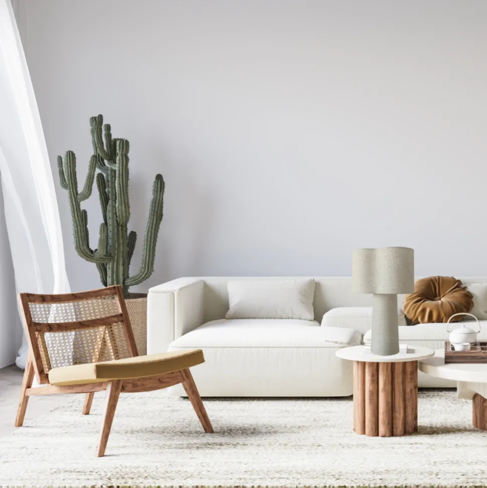 OPJET - Opjet - lampe à pose en lin naturel organique