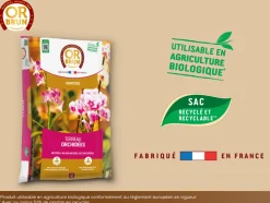OR BRUN - Obrtorc6u -terreau orchidées - 6l -favorise la croissance