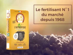 OR BRUN - Or brun obraaut10 authentique fertilisant - fertilisant essentiel pour le sol - 10kg - 20m² - fumiers & algues