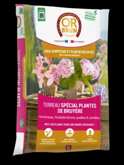 OR BRUN - Or brun obrtbru6u - terreau spécial plantes de bruyère - 6l - meilleur enracinement